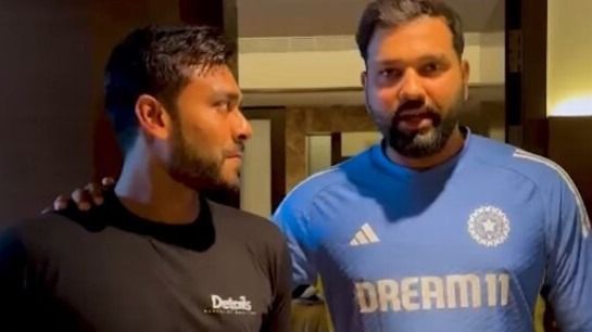 रोहित शर्मा को कानपुर टेस्ट में दो बार आउट करने वाले बांग्लादेशी गेंदबाज ने दिया खास तोहफा, खोली खुद की कंपनी, हिटमैन का रिएक्शन वायरल, VIDEO