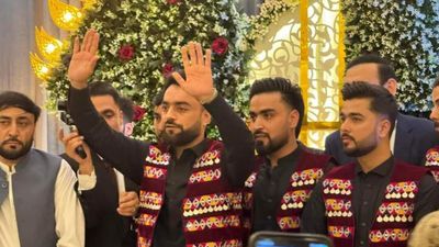 Rashid Khan Marriage : अफगानिस्तान के स्टार स्पिनर राशिद खान ने की शादी, तमाम क्रिकेटर्स का लगा जमावड़ा, Video हुआ वायरल राशिद खान की शादी
