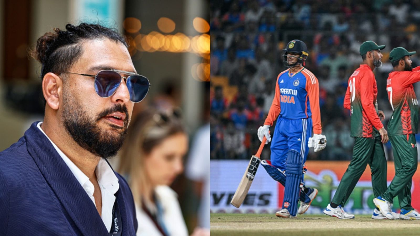 बांग्लादेश के खिलाफ रन आउट होने वाले अभिषेक शर्मा ने सोशल मीडिया पर डाली फोटो तो युवराज सिंह ने लगाई झाड़, कहा- दिमाग लगाओ... बांग्लादेश के खिलाफ रन आउट होने वाले अभिषेक शर्मा ने सोशल मीडिया पर डाली फोटो तो युवराज सिंह ने लगाई झाड़, कहा- दिमाग लगाओ...