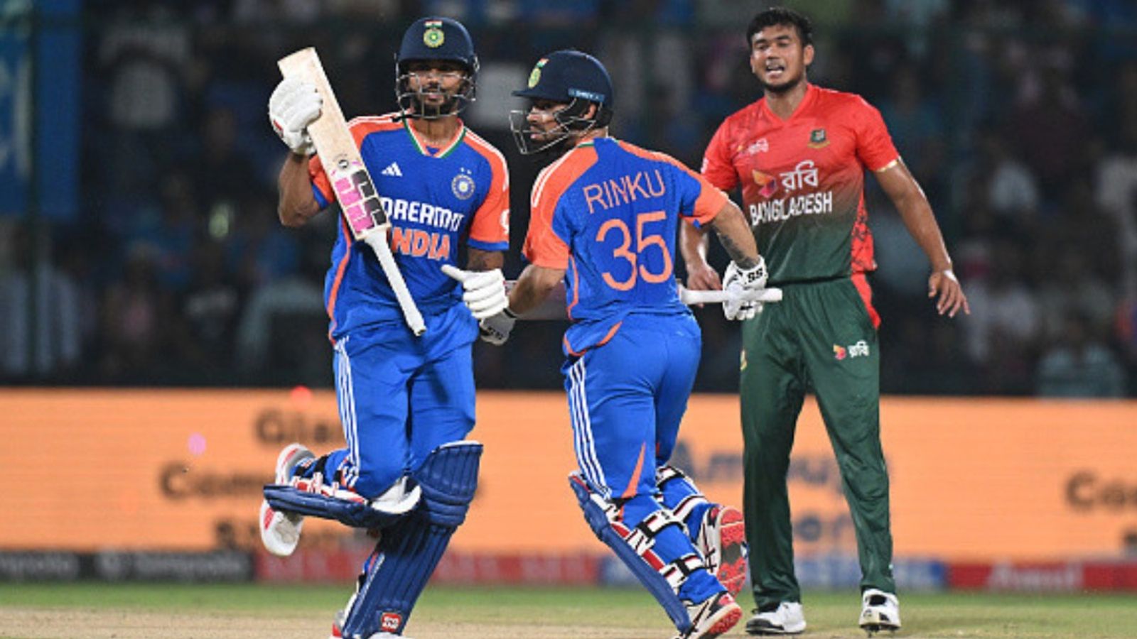 IND vs BAN : रिंकू सिंह और नितीश के धमाके से टीम इंडिया ने बांग्लादेश को 86 रन से दी मात, टी20 सीरीज पर जमाया कब्जा    IND vs BAN : रिंकू सिंह और नितीश के धमाके से टीम इंडिया ने बांग्लादेश को 86 रन से दी मात, टी20 सीरीज पर जमाया कब्जा