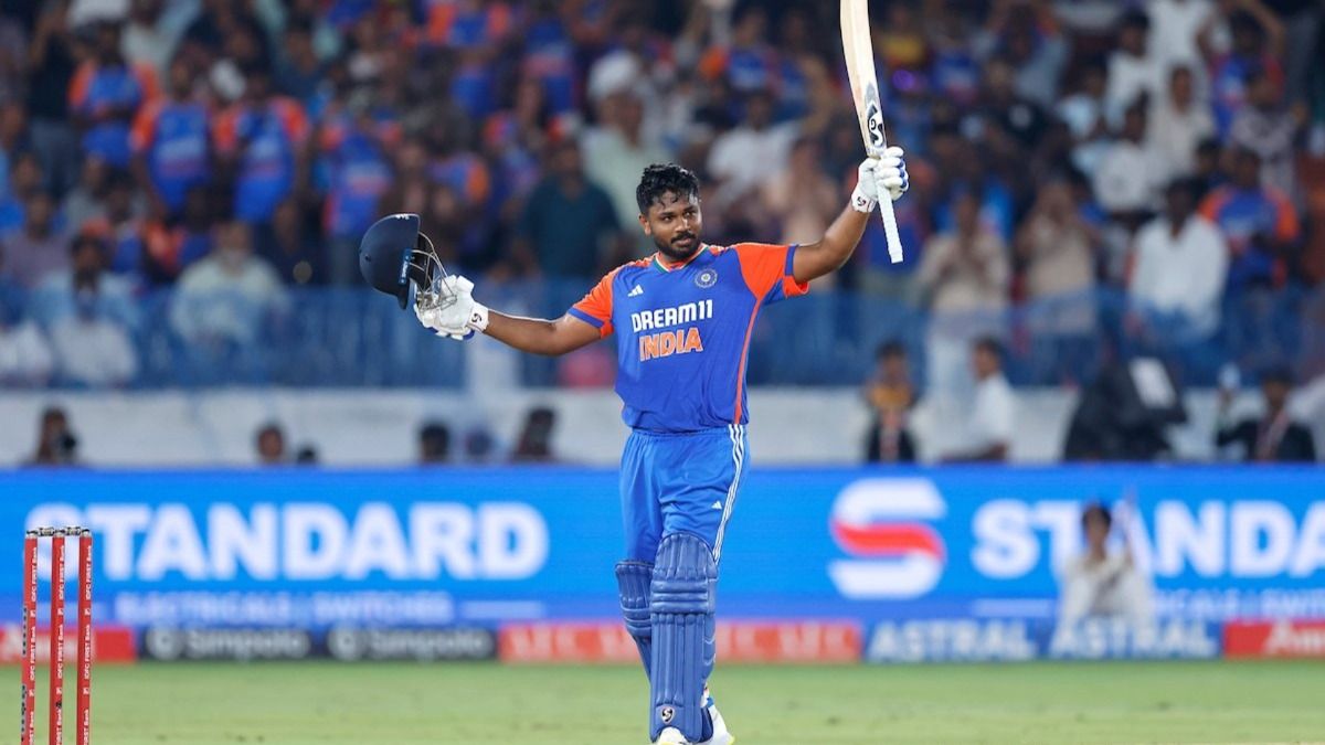 Sanju Samson Records: संजू सैमसन ने 40 गेंद में शतक ठोककर लूट ली महफिल, हैदराबाद में कर दी रिकॉर्ड्स की बारिश