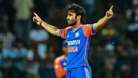 Ravi Bishnoi in frame Ravi Bishnoi in frame