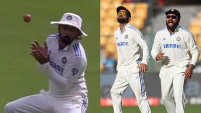 IND vs NZ: केएल राहुल बीच मैच में कैच लेने से डरे तो रोहित शर्मा हुए आग बबूला, विराट ने भी दिया अजीब रिएक्शन, VIDEO SportsTak Hindi