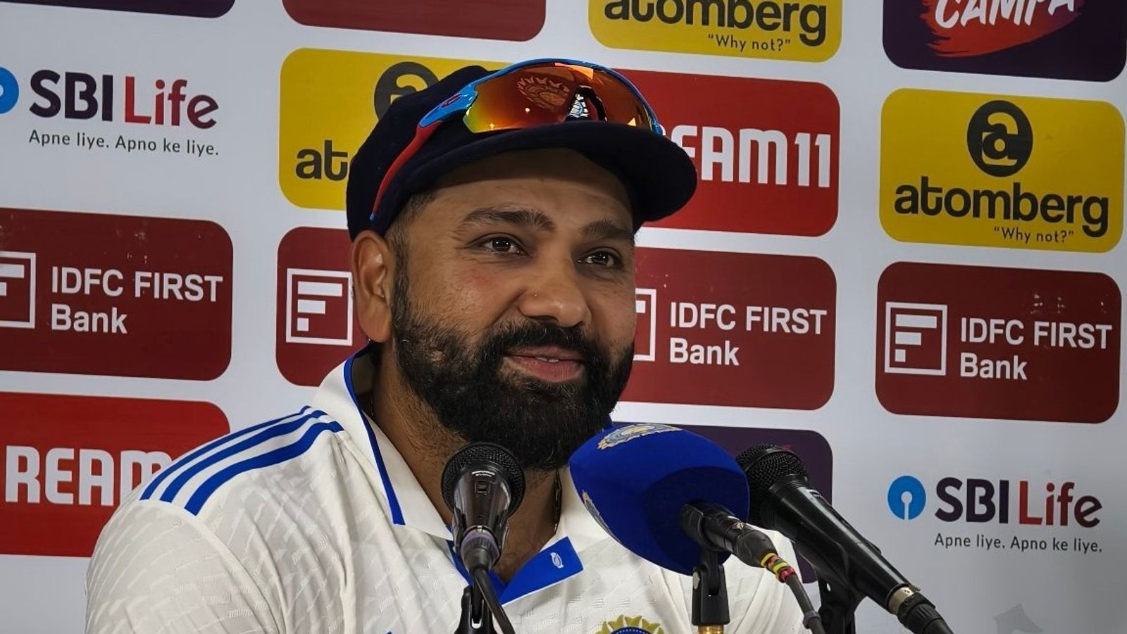 IND vs NZ: 46 रन पर ढेर हुई टीम इंडिया तो रोहित शर्मा ने मानी अपनी गलती, प्रेस कॉन्फ्रेंस में सवालों के दिए जवाब, कहा- मैंने पिच... IND vs NZ: 46 रन पर ढेर हुई टीम इंडिया तो रोहित शर्मा ने मानी अपनी गलती, प्रेस कॉन्फ्रेंस में सवालों के दिए जवाब, कहा- मैंने पिच...