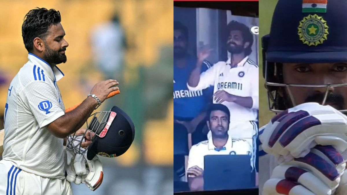 IND vs NZ: 99 पर आउट हुए ऋषभ पंत तो ड्रेसिंग रूम में मचा हड़कंप, गंभीर, कोहली का रिएक्शन वायरल, VIDEO