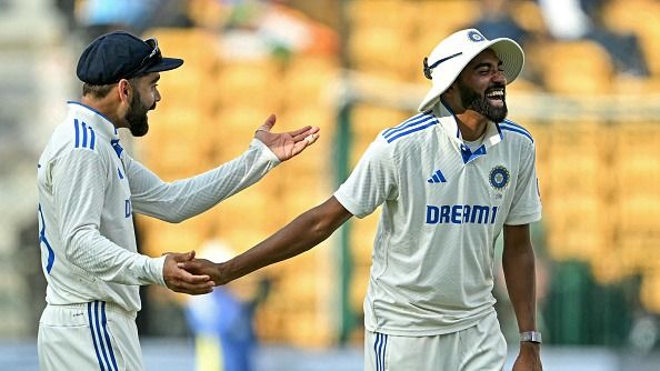 IND vs NZ : मोहम्मद सिराज पहली बार हुए घरेलू जमीन पर आउट? जानिए क्या है ये सनसनीखेज आंकड़ा