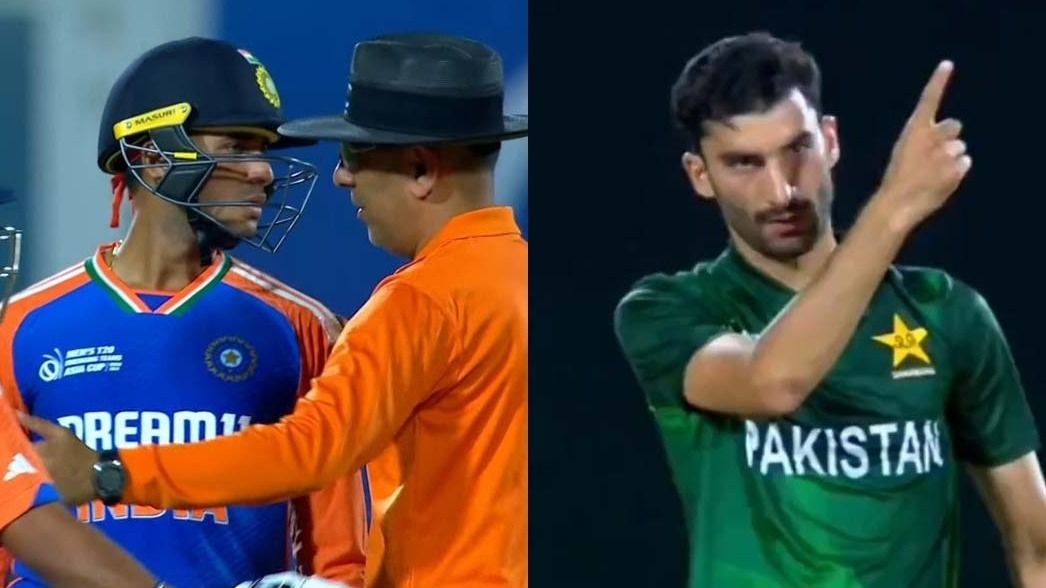IND vs PAK: अभिषेक शर्मा और पाकिस्तानी गेंदबाज की बीच मैच में हुई भयंकर लड़ाई, हाथ से इशारा कर कहा- वापस जाओ, भारतीय बल्लेबाज ने फिर...VIDEO
