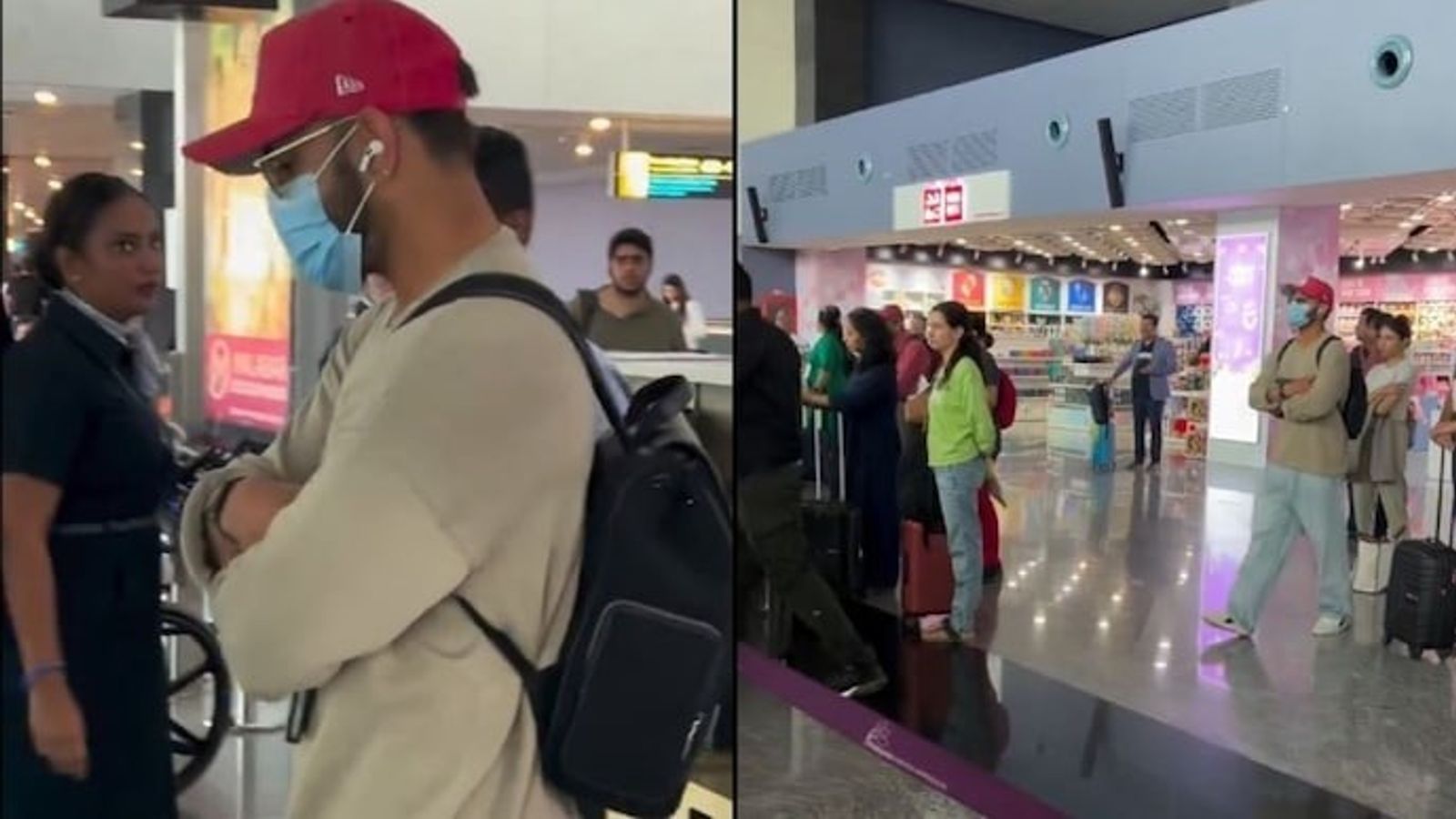 विराट कोहली मास्क पहन बेंगलुरु एयरपोर्ट पर आए नजर, फैंस को नहीं लग पाई बिल्कुल भी भनक, दूसरे टेस्ट से पहले इस शहर के लिए भरी उड़ान VIDEO विराट कोहली मास्क पहन बेंगलुरु एयरपोर्ट पर आए नजर, फैंस को नहीं लग पाई बिल्कुल भी भनक, दूसरे टेस्ट से पहले इस शहर के लिए भरी उड़ान VIDEO