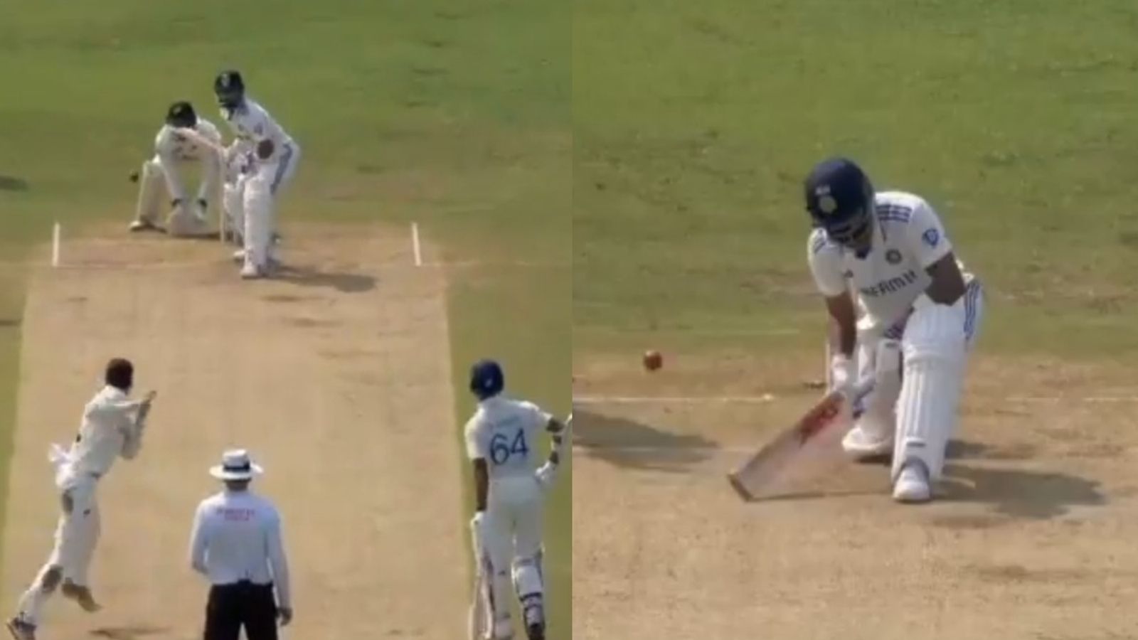 Virat kohli OUT : विराट कोहली ने पुणे टेस्ट मैच में टीम इंडिया को संकट में छोड़ा, गैरजिम्मेदाराना शॉट खेलकर हुए क्लीन बोल्ड, Video हुआ वायरल Virat kohli OUT : विराट कोहली ने पुणे टेस्ट मैच में टीम इंडिया को संकट में छोड़ा, गैरजिम्मेदाराना शॉट खेलकर हुए क्लीन बोल्ड, Video हुआ वायरल