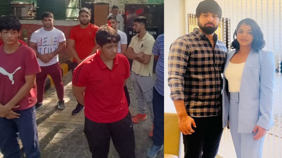 भारतीय पहलवानों ने खेल मंत्री के घर के बाहर डाला डेरा, लगाई मदद की गुहार, साक्षी मलिक के पति के इस एक्‍शन के बाद वर्ल्‍ड चैंपियनशिप खेलने का टूटा सपना