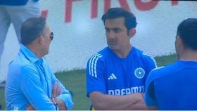 Ajit agarkar and gautam gambhir after series whitewash against new zealand Ajit agarkar and gautam gambhir after series whitewash against new zealand