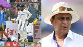 virat kohli and rohit sharma during new zealand test and sunil gavaskar during commentary virat kohli and rohit sharma during new zealand test and sunil gavaskar during commentary