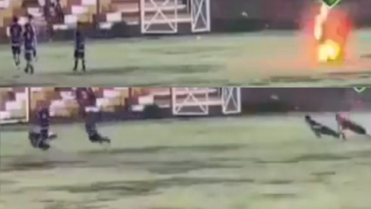 मैच के बीच बड़ा हादसा, स्‍टेडियम में अचानक गिरी बिजली, एक खिलाड़ी की मौत, खौफनाक मंजर का Video हुआ वायरल