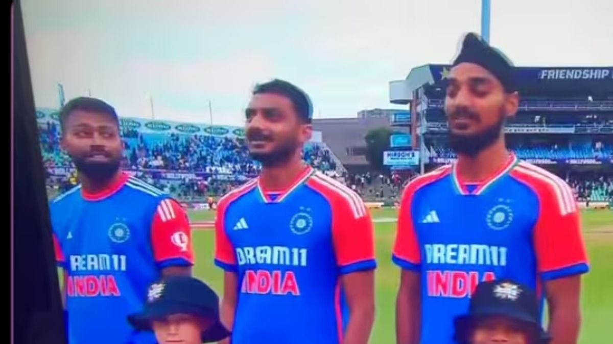 IND vs SA पहले टी20 में बवाल, भारत की नेशनल एंथम बीच में ही रुकी, खिलाड़ी असमंजस में पड़े, फैंस ने क्रिकेट साउथ अफ्रीका को कोसा