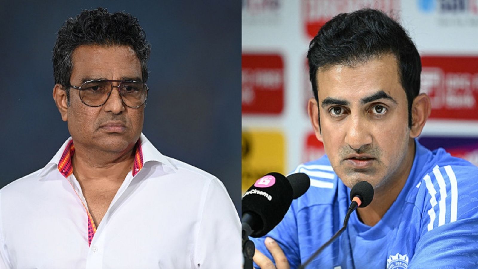 गौतम गंभीर पर संजय मांजरेकर का बवाली बयान, BCCI से कहा- उन्हें प्रेस कॉन्फ्रेंस में मत जाने दो, व्यवहार और शब्द कुछ भी सही नहीं, उससे अच्छा तो... गौतम गंभीर पर संजय मांजरेकर का बवाली बयान, BCCI से कहा- उन्हें प्रेस कॉन्फ्रेंस में मत जाने दो, व्यवहार और शब्द कुछ भी सही नहीं, उससे अच्छा तो...
