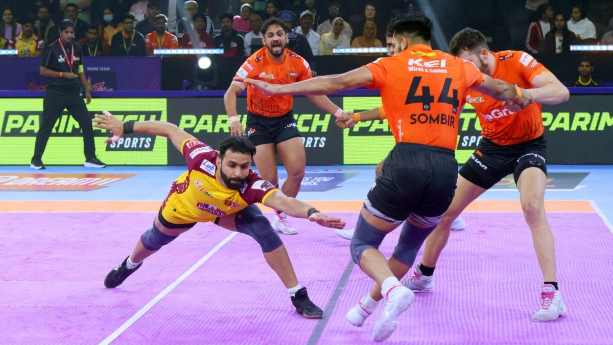 PKL 11: दिल्ली-गुजरात ने खेला टाई, तेलुगू टाइटंस ने यू मुंबा को हराकर पांचवें स्थान पर बनाई जगह