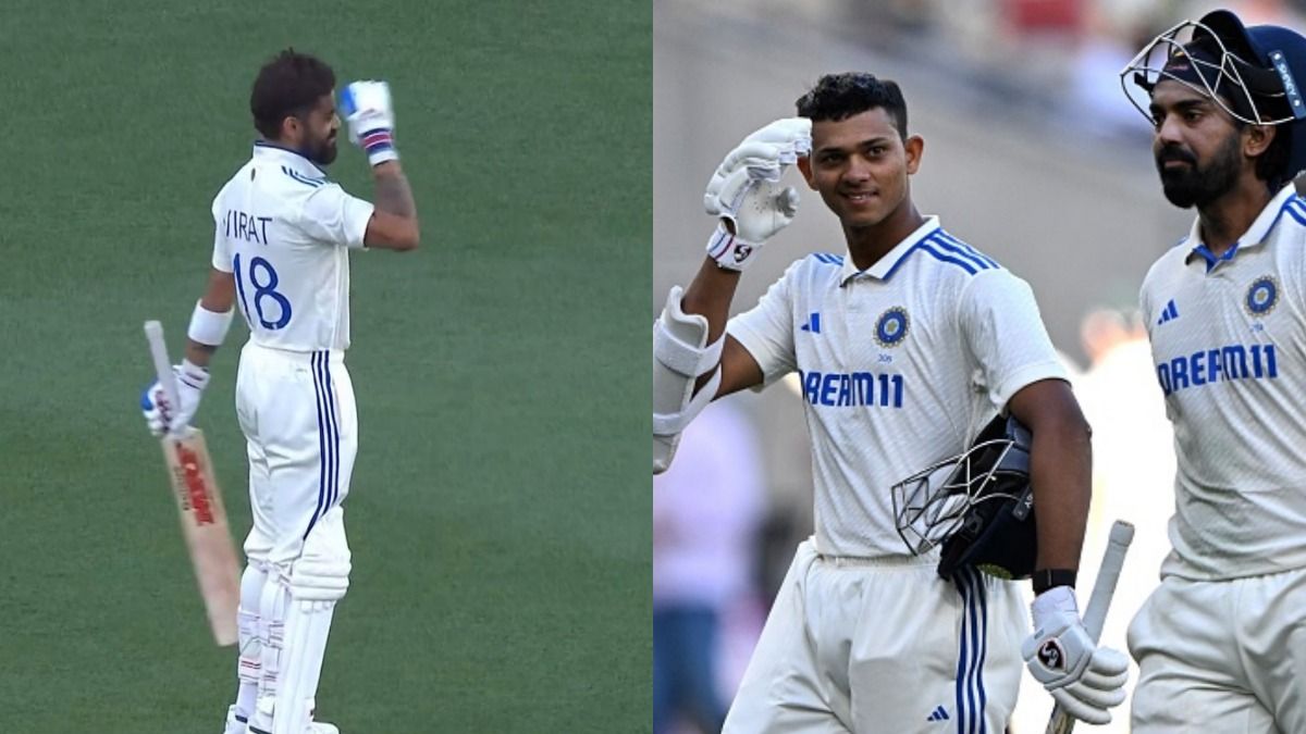 Border- Gavaskar Trophy: विराट कोहली ने जायसवाल और केएल राहुल को किया सैल्यूट, बल्ले पर हाथ रख...वायरल VIDEO