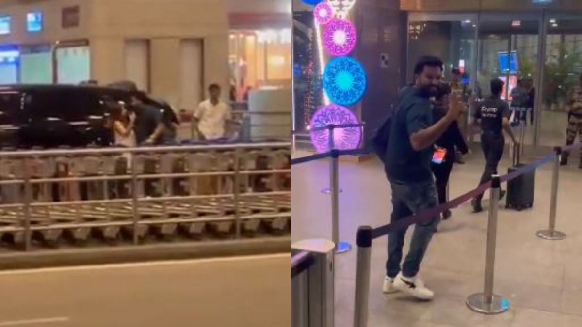 रोहित शर्मा ऑस्ट्रेलिया के लिए हुए रवाना, बॉर्डर- गावस्कर ट्रॉफी के लिए मुंबई से भरी उड़ान, पत्नी के साथ विदाई का VIDEO वायरल