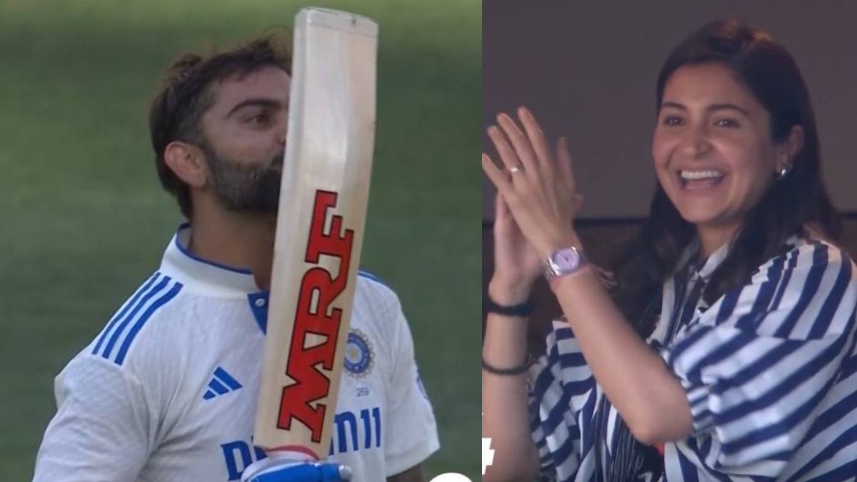 Virat Kohli Flying Kiss : विराट कोहली ने शतक जड़ने के बाद पत्नी अनुष्का शर्मा की तरफ किया फ्लाइंग किस, दिल जीत लेगा ये Video