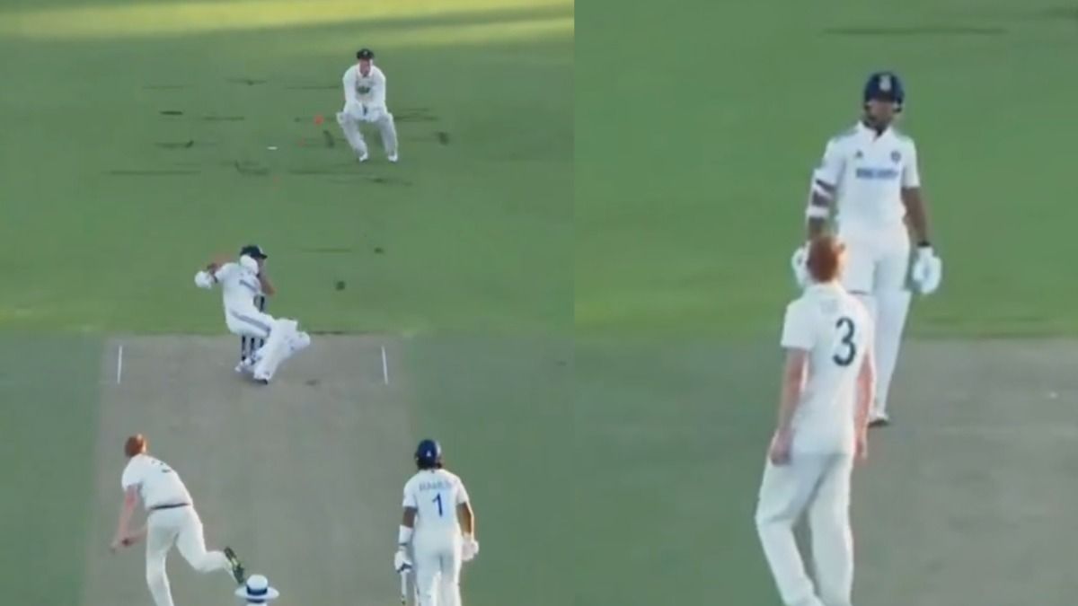 IND vs AUS, Video : यशस्वी जायसवाल ने लगाए दो चौके तो ऑस्ट्रेलियाई गेंदबाज ने सिर पर मारी बॉल और दिखाई आंखे, एडिलेड टेस्ट से पहले क्या टीम इंडिया की बढ़ी टेंशन?