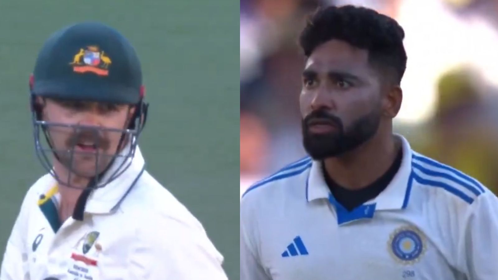 Travis Head, IND vs AUS : शतकवीर ट्रेविस हेड को क्लीन बोल्ड करने के बाद सिराज का गुस्सा आया बाहर! पहले दिखाई आंख फिर जमकर हुई बहसबाजी, VIDEO   Travis Head, IND vs AUS : शतकवीर ट्रेविस हेड को क्लीन बोल्ड करने के बाद सिराज का गुस्सा आया बाहर! पहले दिखाई आंख फिर जमकर हुई बहसबाजी, VIDEO