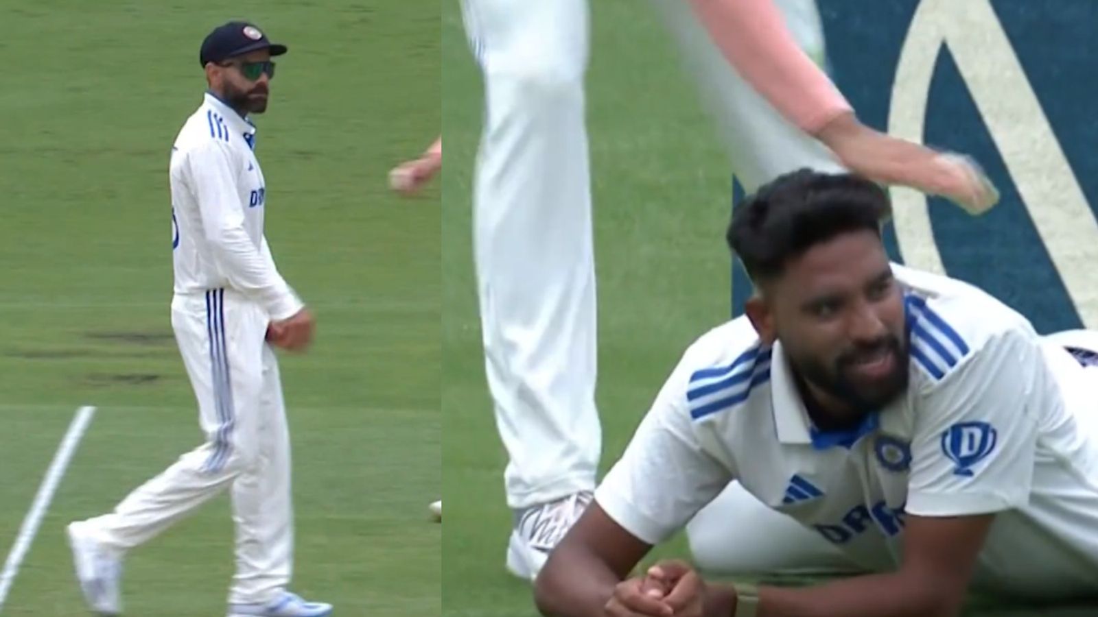 'थोड़ा ऊपर रख', विराट कोहली ने सिराज को गाबा टेस्ट मैच में दी सलाह तो हरभजन सिंह हुए दीवाने, कहा - पैर जोड़ के... 'थोड़ा ऊपर रख', विराट कोहली ने सिराज को गाबा टेस्ट मैच में दी सलाह तो हरभजन सिंह हुए दीवाने, कहा - पैर जोड़ के...