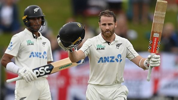 NZ vs ENG: केन विलियमसन ने ठोका टेस्‍ट करियर का 33वां शतक, इंग्‍लैंड के खिलाफ छक्‍के से पूरे किए 100 रन, स्‍टीव स्मिथ की बराबरी की