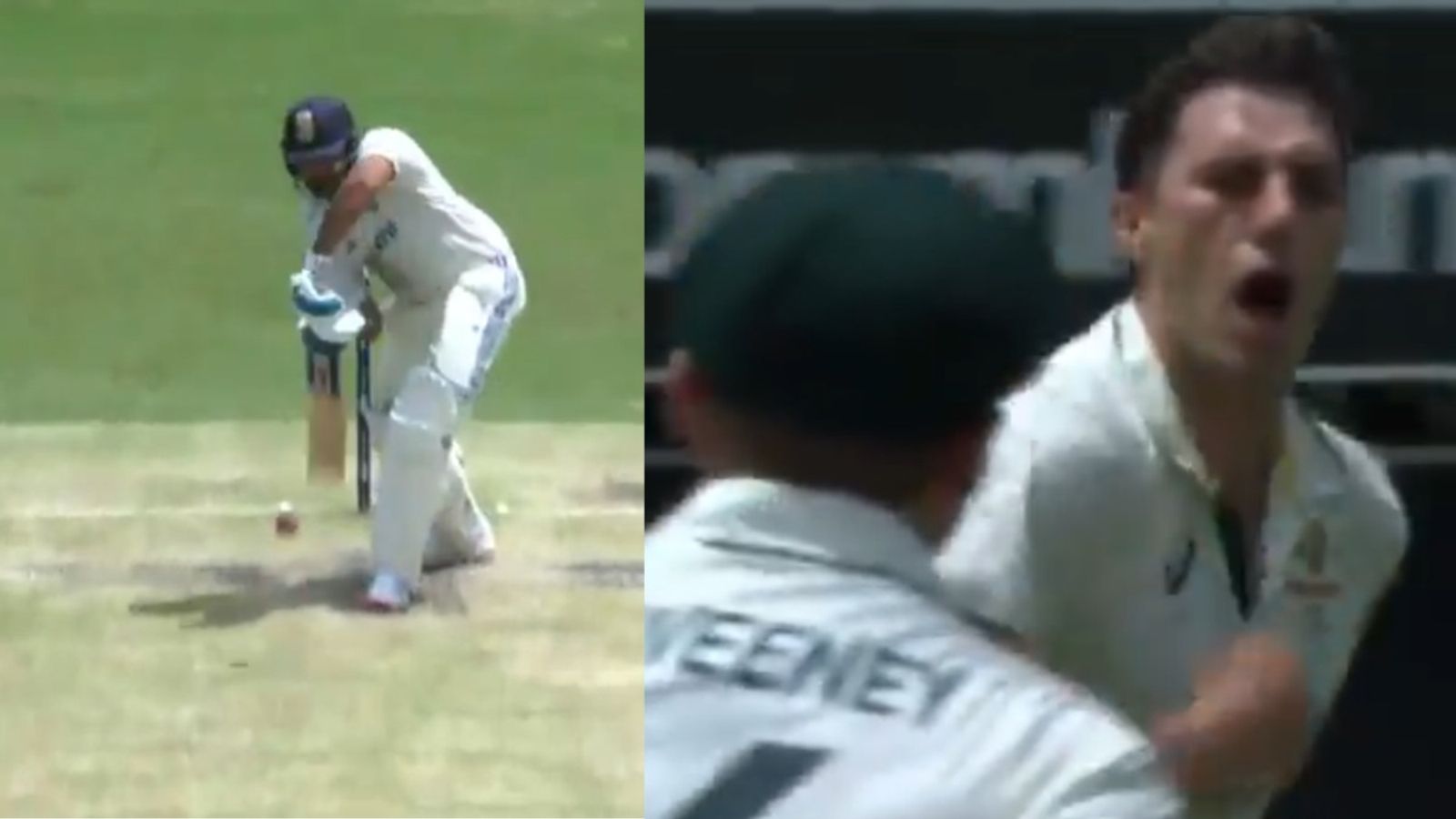 IND vs AUS : रोहित शर्मा को को ढेर करके ऑस्ट्रेलियाई कप्तान पैट कमिंस ने लगाई लंबी दौड़, अद्भुत अंदाज में मनाया जश्न, देखें Video IND vs AUS : रोहित शर्मा को को ढेर करके ऑस्ट्रेलियाई कप्तान पैट कमिंस ने लगाई लंबी दौड़, अद्भुत अंदाज में मनाया जश्न, देखें Video