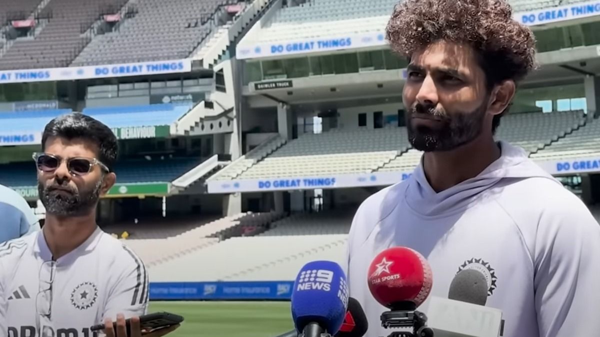 विराट कोहली के बाद रवींद्र जडेजा का ऑस्ट्रेलियन मीडिया से 'पंगा', प्रेस कांफ्रेंस के दौरान हुआ हंगामा, VIDEO से जानें क्या है मामला ? मेलबर्न में प्रेस कांफ्रेंस के दौरान रवींद्र जडेजा