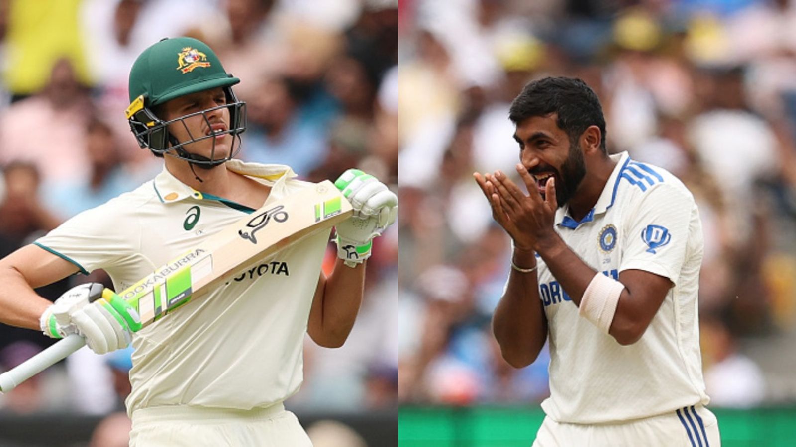 Jasprit Bumrah vs Sam Konstas: 'मैं उस पर हमला करता रहूंगा', 19 साल के ऑस्ट्रेलियाई लड़के ने जसप्रीत बुमराह को लाइव मैच में दी चेतावनी, देखिए Video Jasprit Bumrah vs Sam Konstas: 'मैं उस पर हमला करता रहूंगा', 19 साल के ऑस्ट्रेलियाई लड़के ने जसप्रीत बुमराह को लाइव मैच में दी चेतावनी, देखिए Video