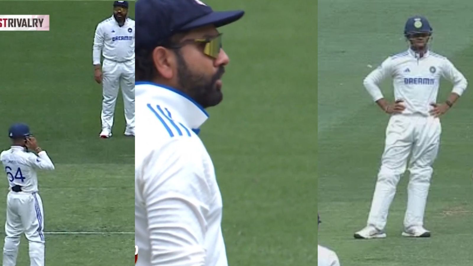 'गली क्रिकेट खेल रहा है क्या', टीम इंडिया के कप्तान रोहित शर्मा ने मेलबर्न के मैदान में यशस्वी को लगाई डांट, कहा - बैठे रहना जब तक...VIDEO   'गली क्रिकेट खेल रहा है क्या', टीम इंडिया के कप्तान रोहित शर्मा ने मेलबर्न के मैदान में यशस्वी को लगाई डांट, कहा - बैठे रहना जब तक...VIDEO