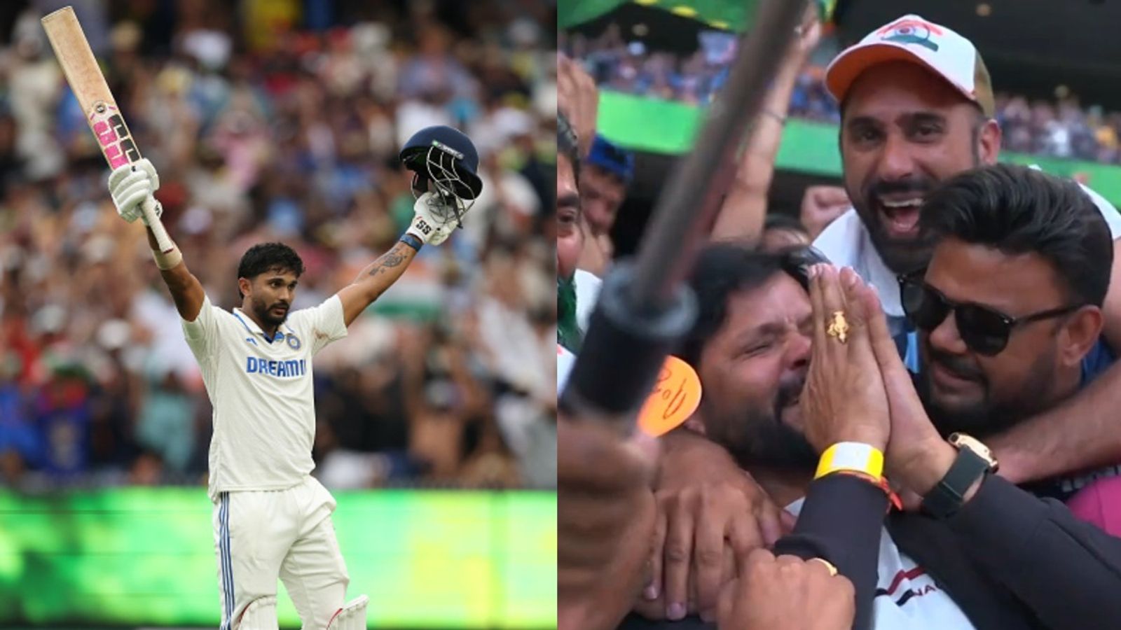 Nitish Reddy Century: नीतीश कुमार रेड्डी ने ऑस्ट्रेलिया में शतक ठोककर रचा इतिहास, स्टेडियम में मौजूद पिता हुए भावुक फिर जमकर नाचे, देखिए Video Nitish Reddy Century: नीतीश कुमार रेड्डी ने ऑस्ट्रेलिया में शतक ठोककर रचा इतिहास, स्टेडियम में मौजूद पिता हुए भावुक फिर जमकर नाचे, देखिए Video