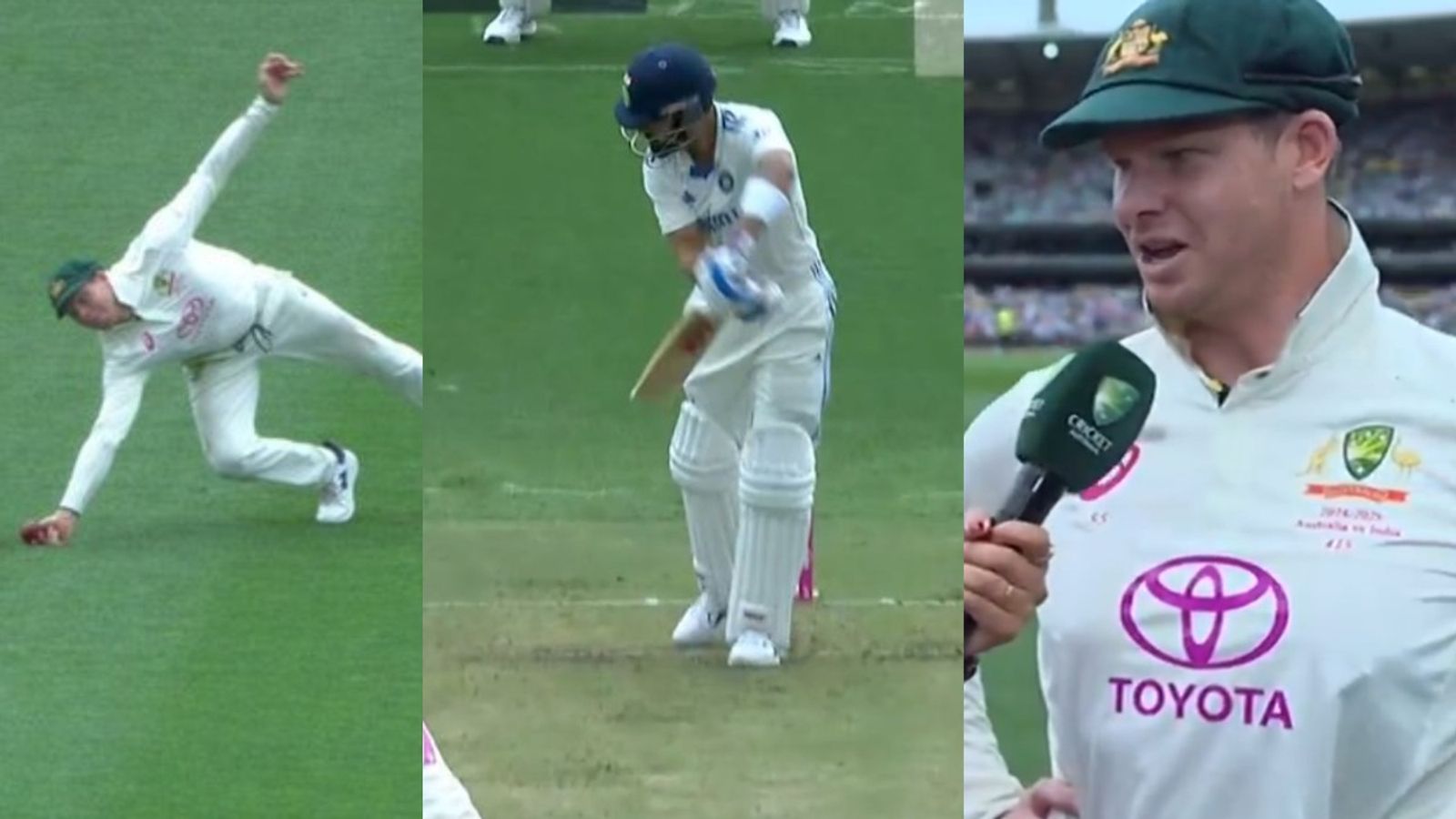 Virat Kohli Controversy : विराट कोहली को NOT OUT दिए जाने के बाद स्टीव स्मिथ ने खुद के कैच का उगला सच, कहा - मैं ईमानदारी से कहूं तो... Virat Kohli Controversy : विराट कोहली को NOT OUT दिए जाने के बाद स्टीव स्मिथ ने खुद के कैच का उगला सच, कहा - मैं ईमानदारी से कहूं तो...