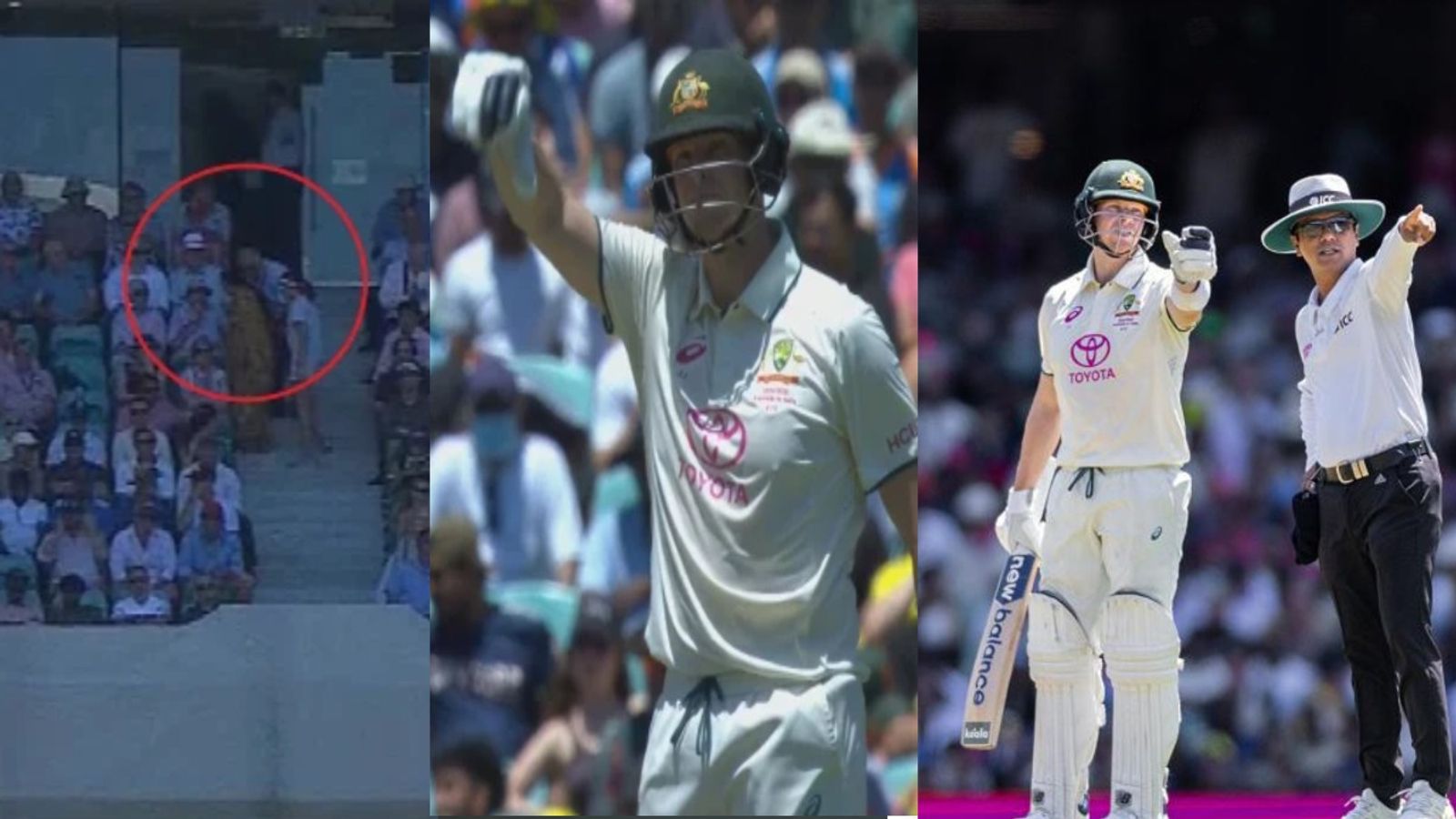 स्टीव स्मिथ को अपनों ने डुबाया, ऑस्ट्रेलियाई फैंस की इस हरकत से हुए OUT, सिडनी में हुआ गजब का ड्रामा, माइकल वॉन ने लिए मजे, कहा - स्विच ऑफ...VIDEO स्टीव स्मिथ को अपनों ने डुबाया, ऑस्ट्रेलियाई फैंस की इस हरकत से हुए OUT, सिडनी में हुआ गजब का ड्रामा, माइकल वॉन ने लिए मजे, कहा - स्विच ऑफ...VIDEO