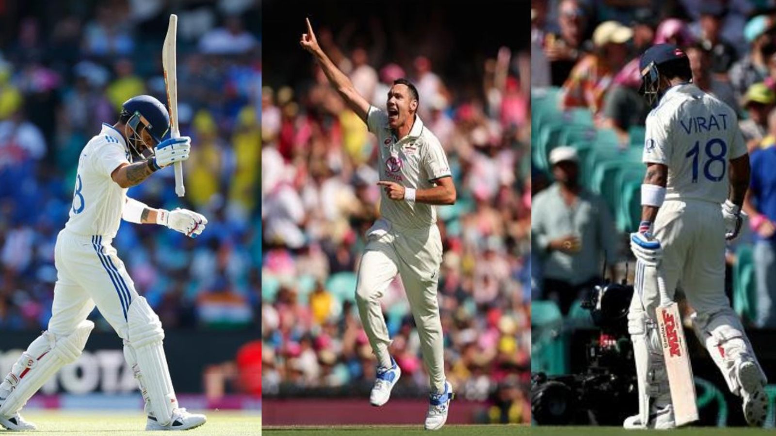 IND vs AUS : विराट कोहली की ऑस्ट्रेलिया में आखिरी पारी समाप्त! स्कॉट बोलैंड बने 'काल', सिर्फ 6 रन पर हुए out तो खुद पर दे मारा बल्ला, देखें Video IND vs AUS : विराट कोहली की ऑस्ट्रेलिया में आखिरी पारी समाप्त! स्कॉट बोलैंड बने 'काल', सिर्फ 6 रन पर हुए out तो खुद पर दे मारा बल्ला, देखें Video