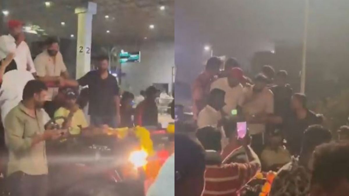 नीतीश कुमार रेड्डी के भारत लौटते ही विशाखापट्टनम एयरपोर्ट पर जोरदार स्वागत, फैंस ने की फूलों की बारिश, सड़क जाम, स्पेशल गाड़ी से रवाना हुआ युवा क्रिकेटर