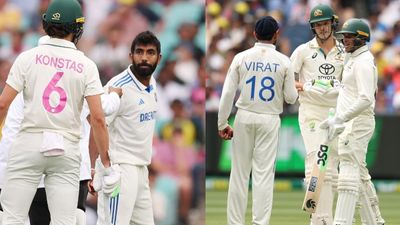 विराट कोहली और बुमराह से झगड़ने वाले सैम कोंस्टस को रवि शास्त्री ने घेरा, कहा - वो गर्म टिन की छत पर बैठी बिल्ली... Virat kohli Sam Konstas jasprit bumrah controversy Cover