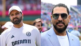 Yuvraj Singh and Rohit Sharma Yuvraj Singh and Rohit Sharma