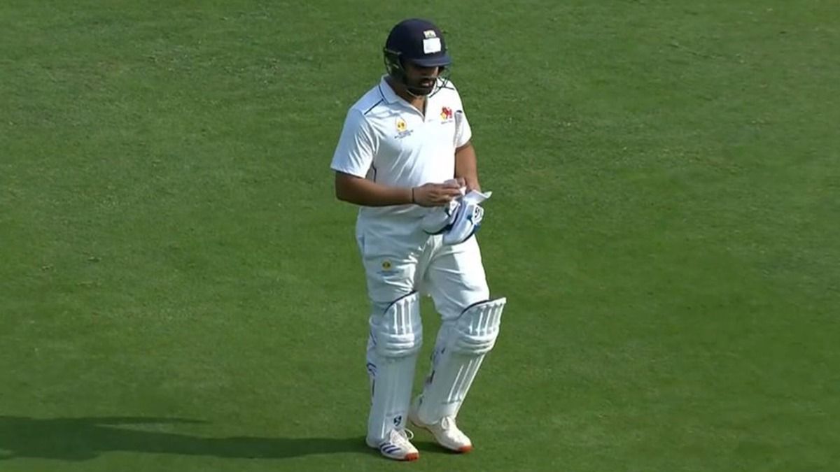 Rohit Sharma returns: रोहित शर्मा 19 गेंदों में तीन रन बनाकर आउट हुए, 10 साल बाद रणजी ट्रॉफी में फीकी रही भारतीय कप्‍तान की वापसी