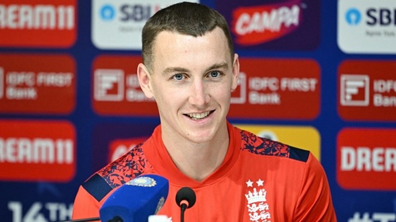 कोलकाता में भारत के सामने मिली हार तो हैरी ब्रुक ने मौसम को बताया 'कसूरवार', कहा - धुंध के कारण हम स्पिनरों को... कोलकाता में भारत के सामने मिली हार तो हैरी ब्रुक ने मौसम को बताया 'कसूरवार', कहा - धुंध के कारण हम स्पिनरों को...