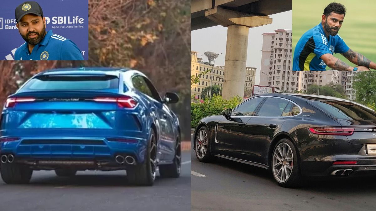 Kohli & Rohit Cars : विराट कोहली की 0018 पोर्श और रोहित शर्मा की 0264 लैम्बॉर्गिनी: जानिए इन लग्जरी कारों की कीमत और विशेषताएँ!