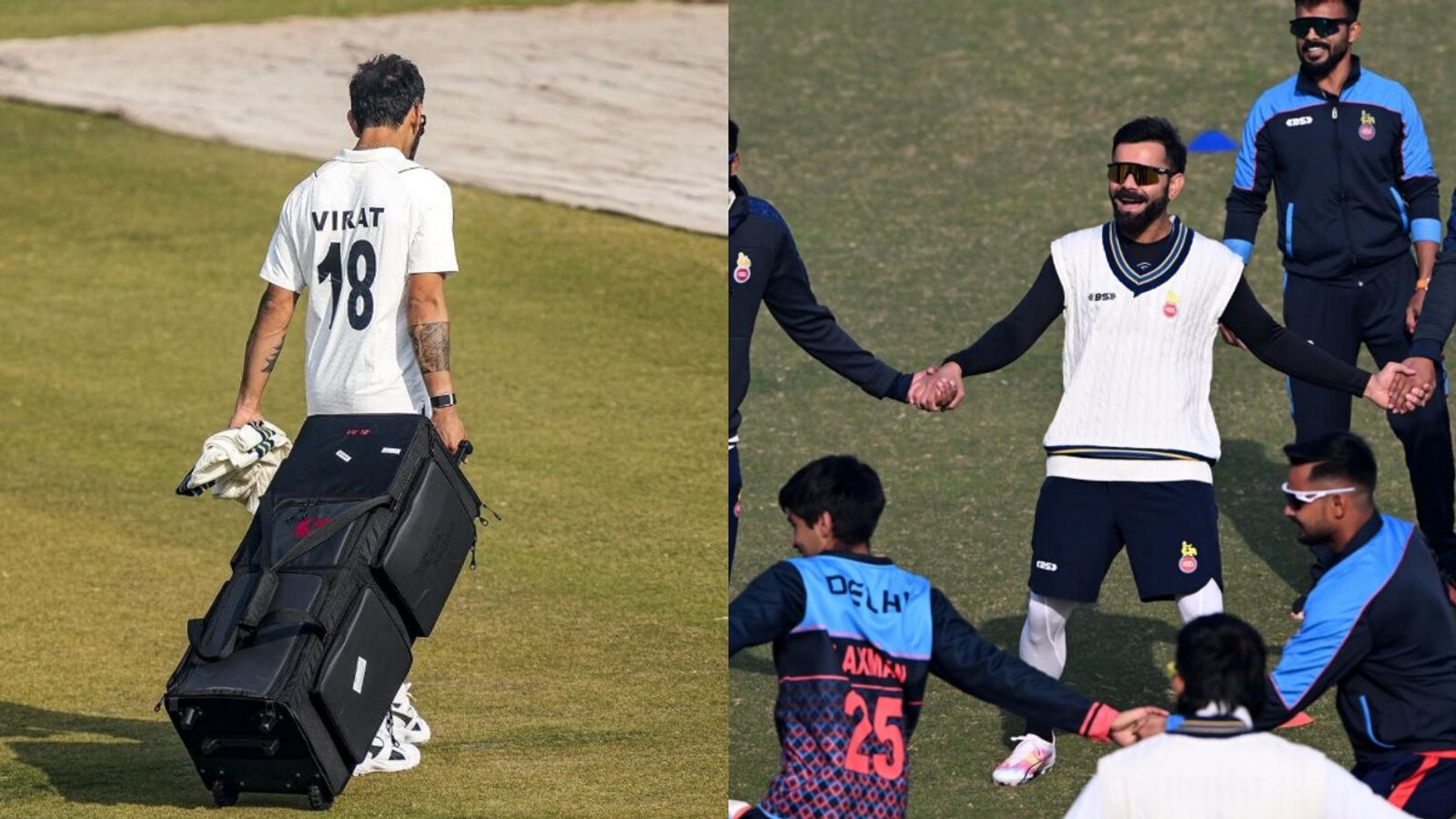 विराट कोहली ने रणजी मैच से पहले ऑफ स्टम्प की गेंदों की बजाय इस चीज का किया अभ्यास, बैटिंग में दिख सकता है ये अहम बदलाव विराट कोहली ने रणजी मैच से पहले ऑफ स्टम्प की गेंदों की बजाय इस चीज का किया अभ्यास, बैटिंग में दिख सकता है ये अहम बदलाव