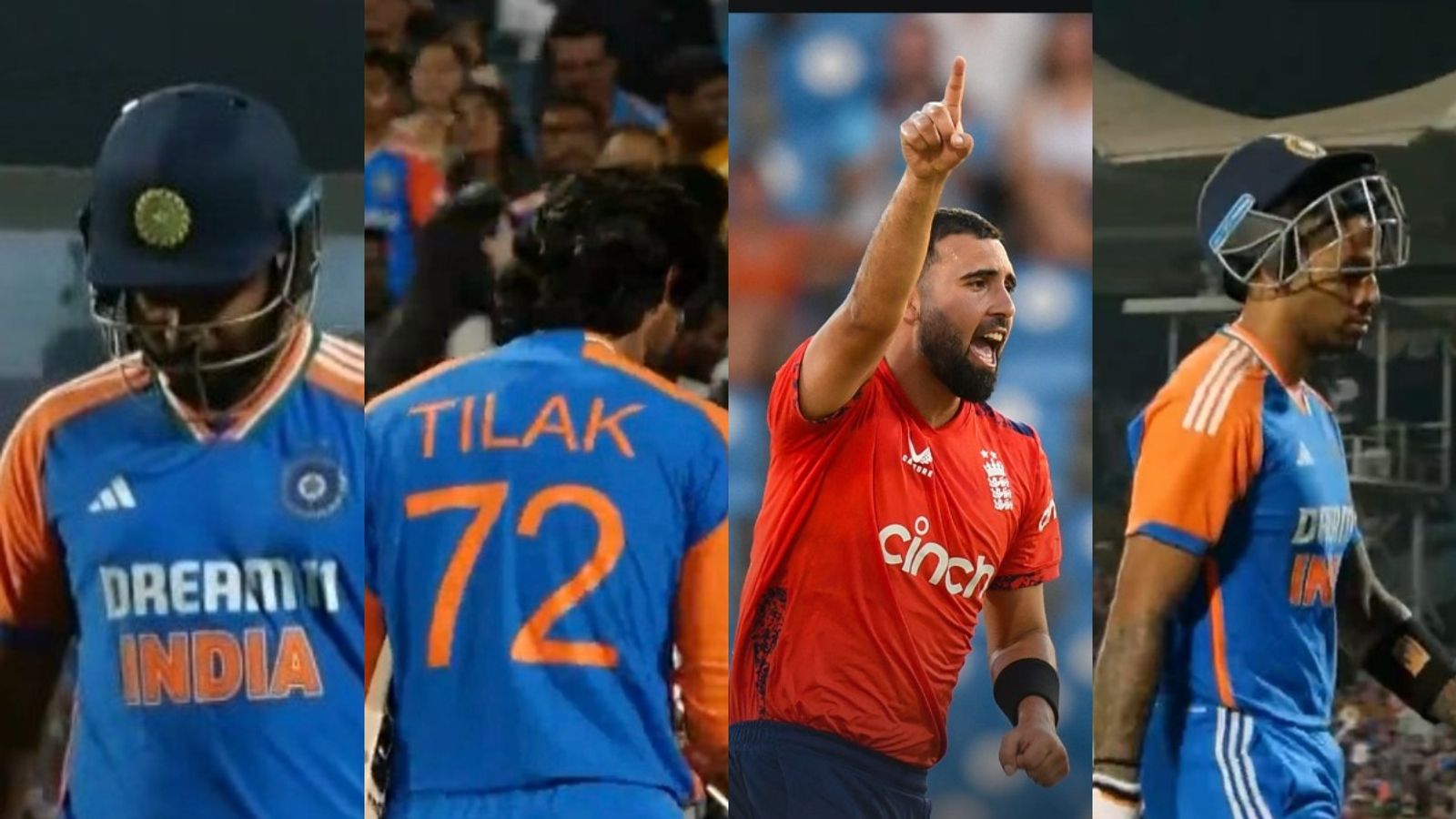 जिस अंग्रेज गेंदबाज को देर से मिला था भारत का वीजा, उसने सिर्फ 6 गेंदों में संजू सैमसन, तिलक और सूर्यकुमार यादव को कर दिया ढेर, हैट्रिक... जिस अंग्रेज गेंदबाज को देर से मिला था भारत का वीजा, उसने सिर्फ 6 गेंदों में संजू सैमसन, तिलक और सूर्यकुमार यादव को कर दिया ढेर, हैट्रिक...