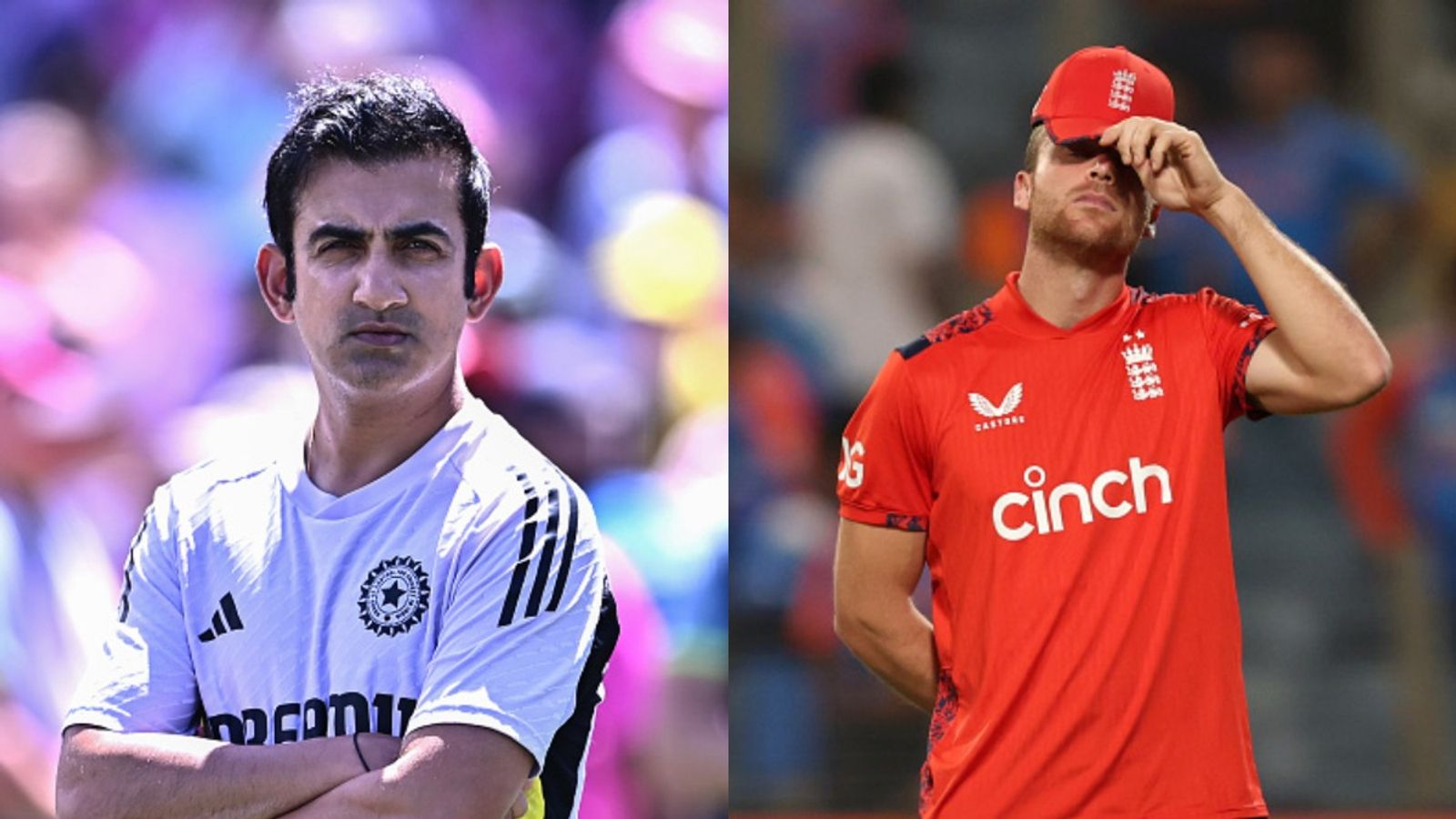 गौतम गंभीर ने सीरीज जीत के बाद 'कन्कशन सबस्टीट्यूट' के सवाल पर जोस बटलर का उड़ाया मजाक, कहा- शिवम दुबे आज 4 ओवर फेंक देता गौतम गंभीर ने सीरीज जीत के बाद 'कन्कशन सबस्टीट्यूट' के सवाल पर जोस बटलर का उड़ाया मजाक, कहा- शिवम दुबे आज 4 ओवर फेंक देता