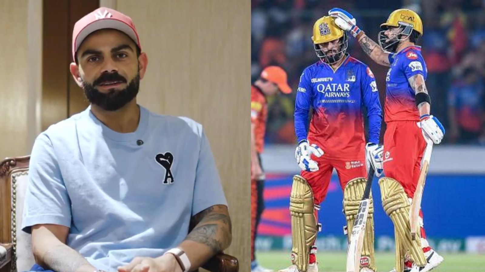 विराट कोहली ने RCB का नया कप्तान रजत पाटीदार के बनने पर दिया धमाकेदार बयान, कहा - मैं अब तुम्हारे पीछे... विराट कोहली ने RCB का नया कप्तान रजत पाटीदार के बनने पर दिया धमाकेदार बयान, कहा - मैं अब तुम्हारे पीछे...