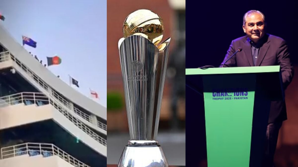भारत के तिरंगे को पाकिस्तान के कराची स्टेडियम में नहीं लगाने पर PCB ने दी सफाई, ICC के इस नियम की दिलाई याद