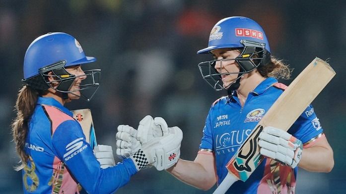 WPL 2025: ब्रंट और मैथ्यूज की बदौलत मुंबई इंडियंस ने टूर्नामेंट में खोला जीत का खाता, हरमन की टीम ने गुजरात को 5 विकेट से दी मात