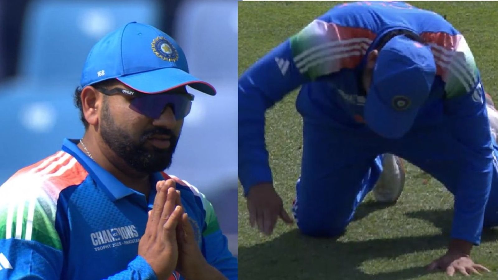 चैंपियंस ट्रॉफी 2025 की पहली हैट्रिक से चूके अक्षर पटेल तो रोहित शर्मा ने खुद पर उतारा गुस्सा, फिर हाथ जोड़कर मांगी माफी, Video चैंपियंस ट्रॉफी 2025 की पहली हैट्रिक से चूके अक्षर पटेल तो रोहित शर्मा ने खुद पर उतारा गुस्सा, फिर हाथ जोड़कर मांगी माफी, Video
