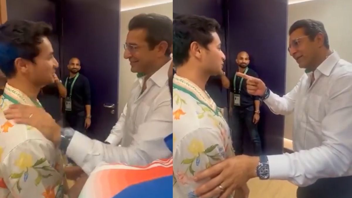 चैंपियंस ट्रॉफी के बीच पाकिस्‍तानी दिग्‍गज वसीम अकरम ने थपथपाई अभिषेक शर्मा की पीठ, बोले- शानदार पारी थी, मगर ...