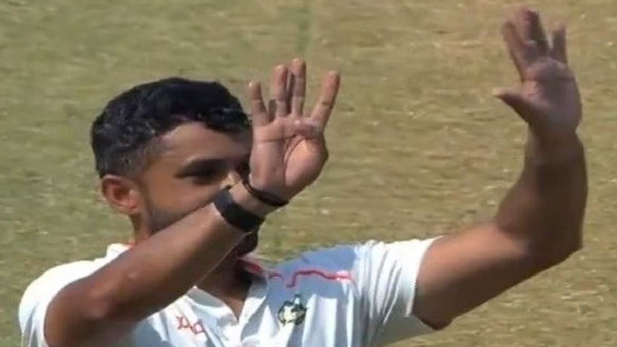 करुण नायर ने शतक जड़ने के बाद हाथों से क्यों किया 'नौ' का इशारा, क्या भारतीय सेलेक्टर अजीत अगरकर को दिया जवाब? कहा - आप जैसे चाहें वैसे...